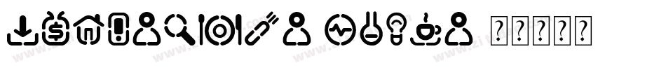 Christmas Icons字体转换